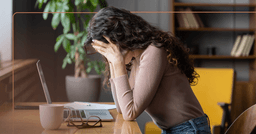 woman having trouble completing tasks on time