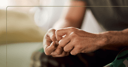 man experiencing anxiety around religion due to religious trauma