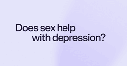 Does sex help with depression?