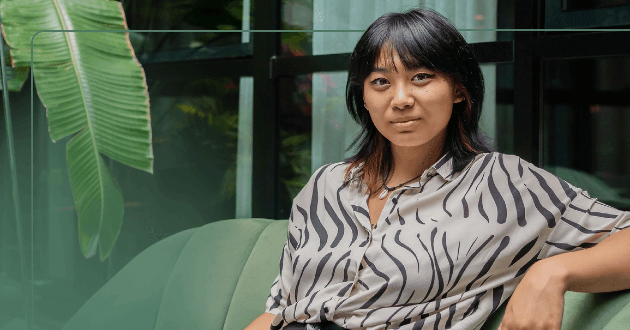 woman coping with the urge to pick at her skin