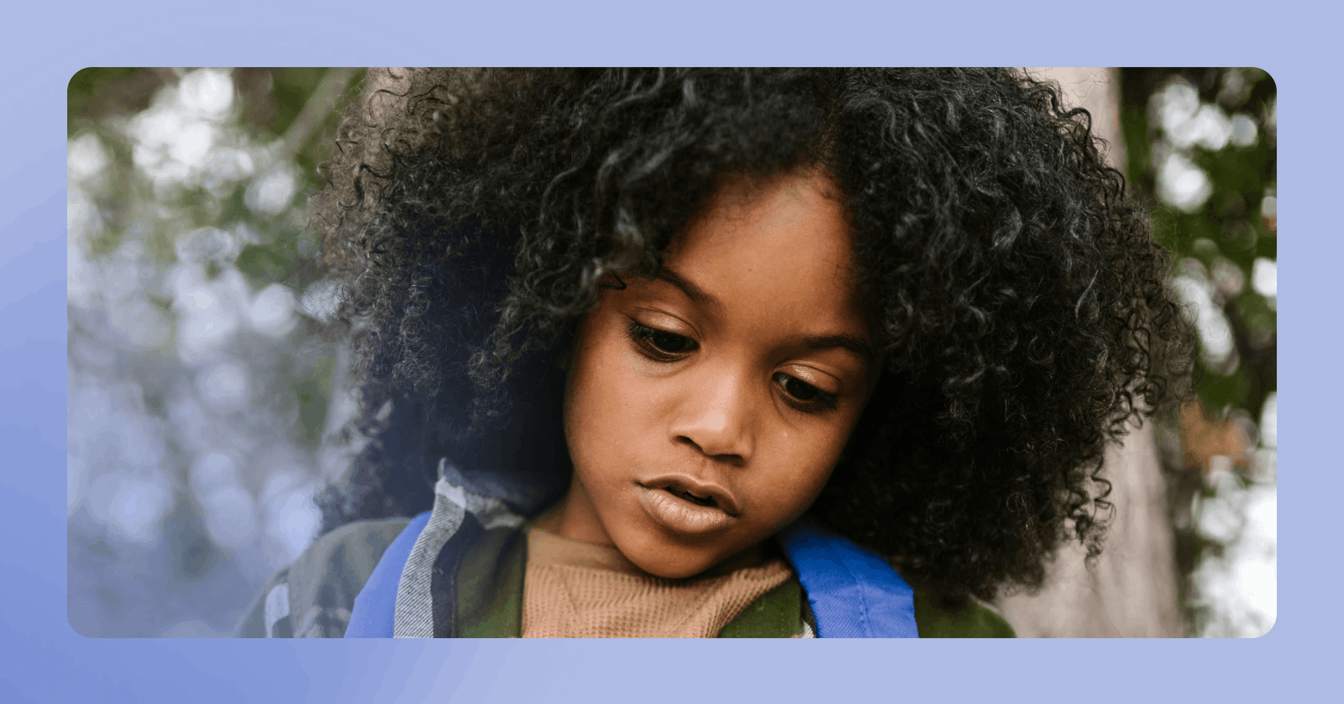 child who is a victim of trauma