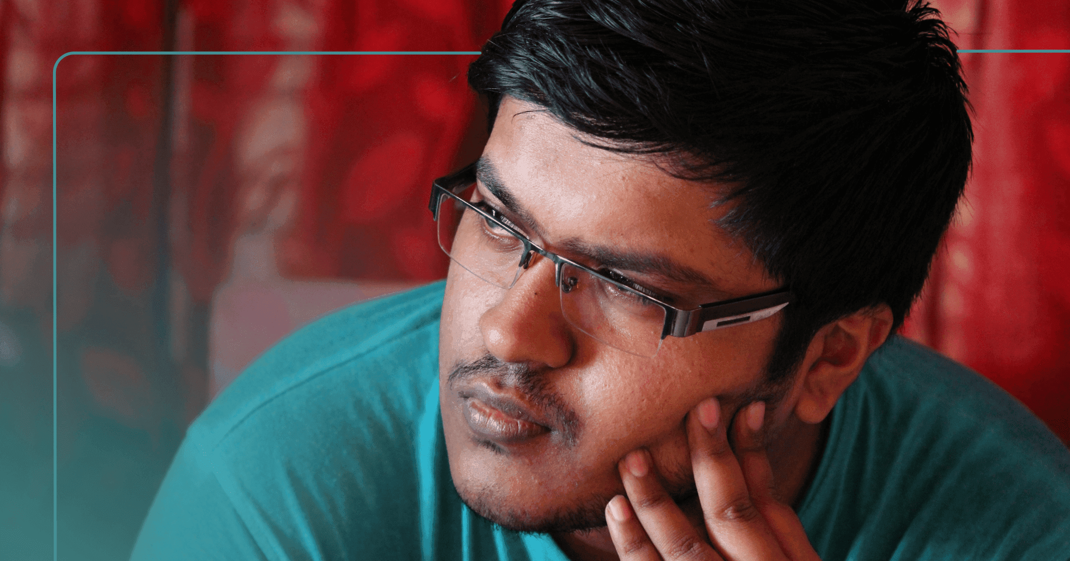 man with CPTSD experiencing dissociation